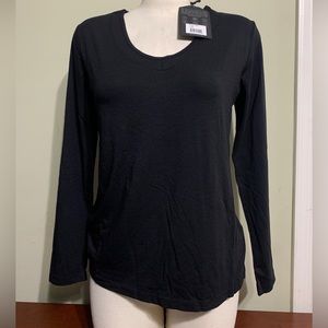Anatomie kiera ladies small or large black long sleeve top new with tags